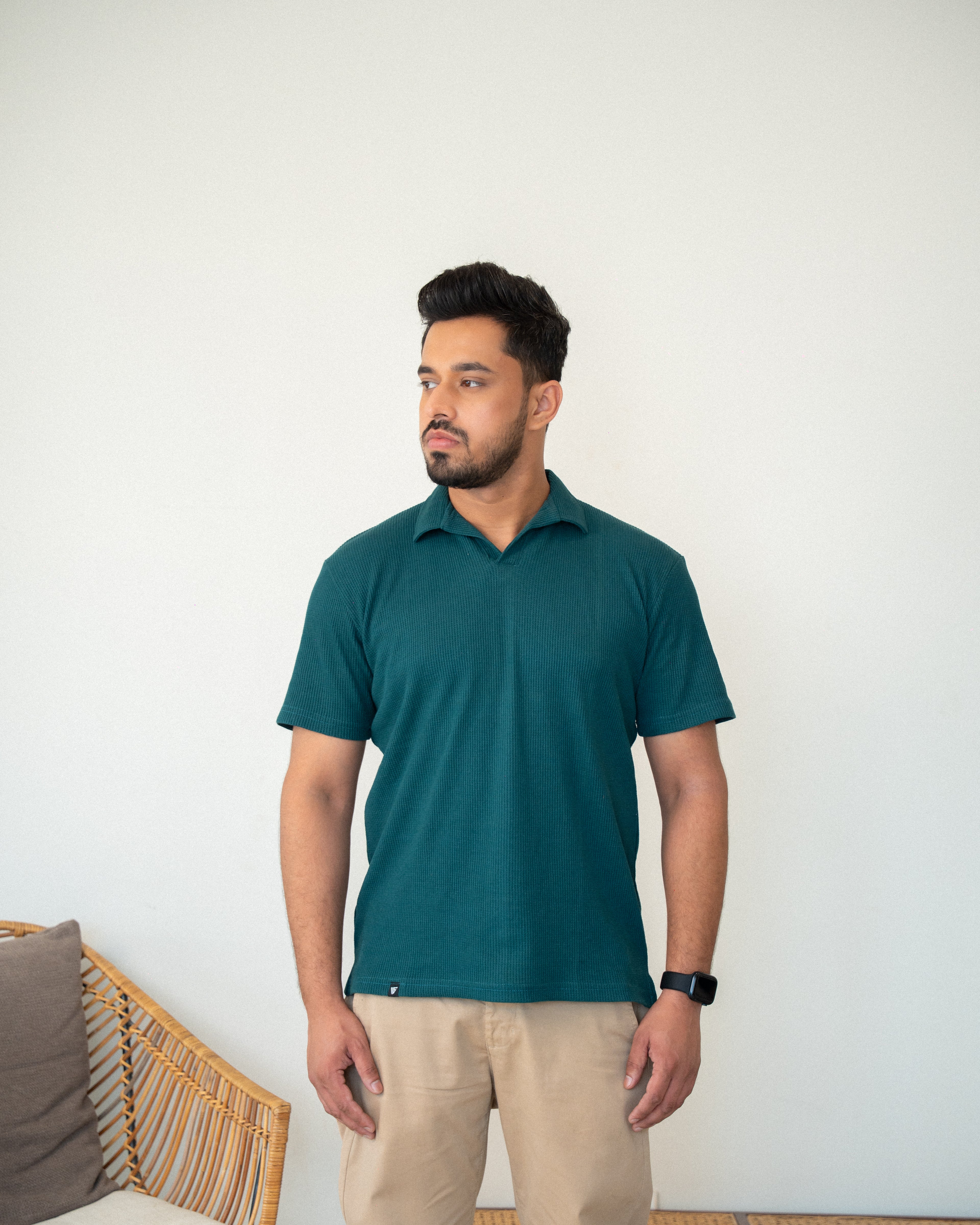 The Emerald Green Slim Fit Polo