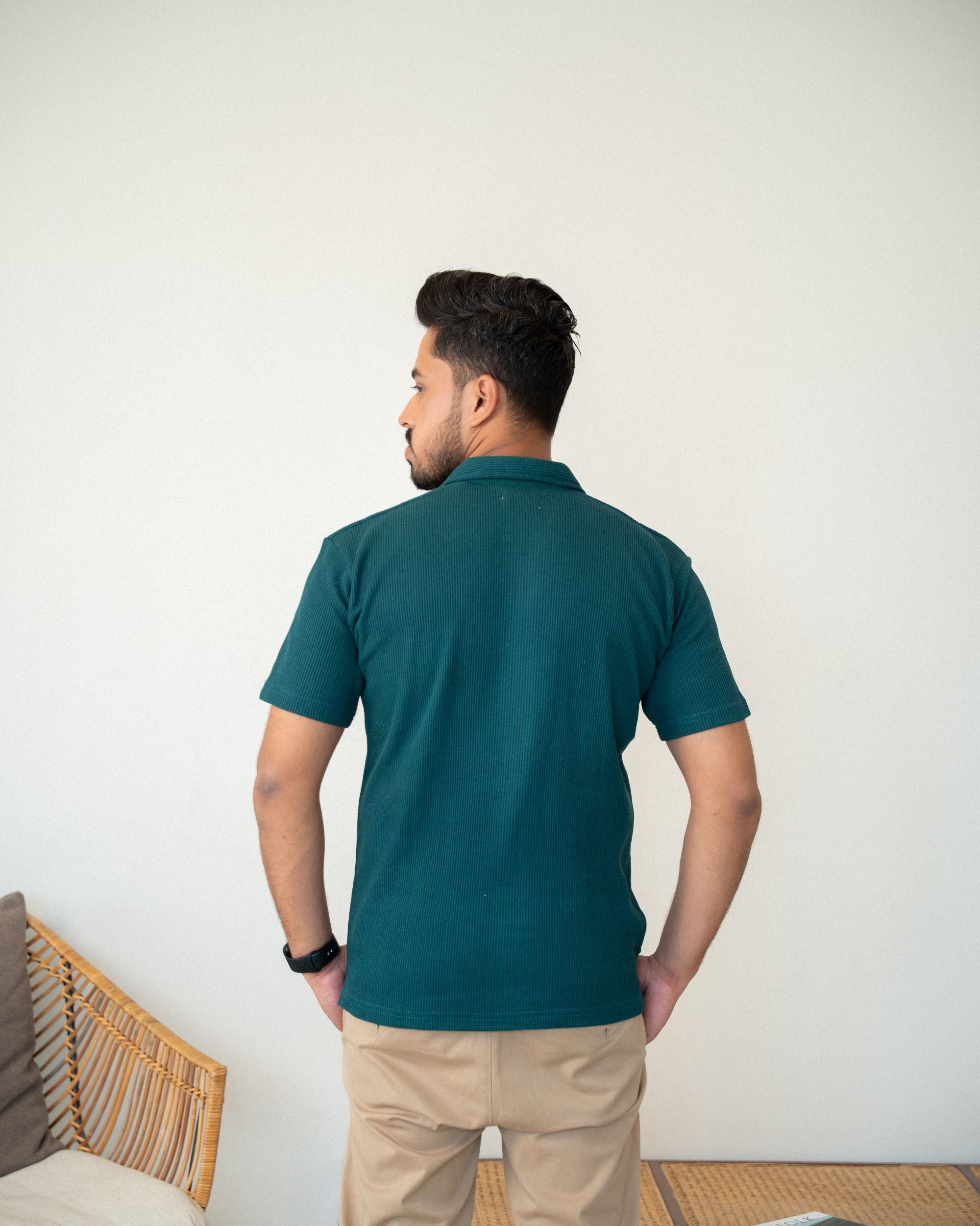 The Emerald Green Slim Fit Polo