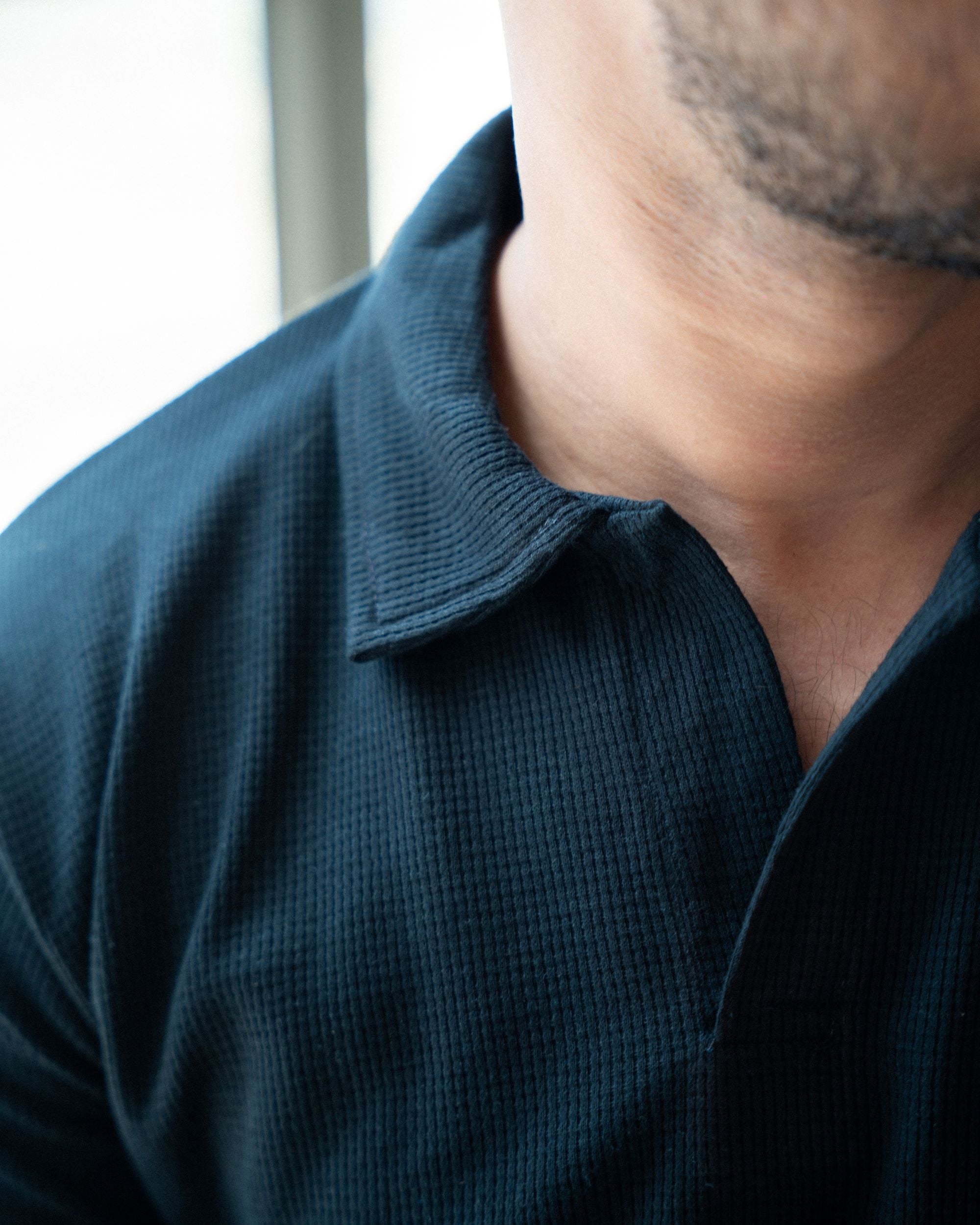 The Black Slim Fit Polo