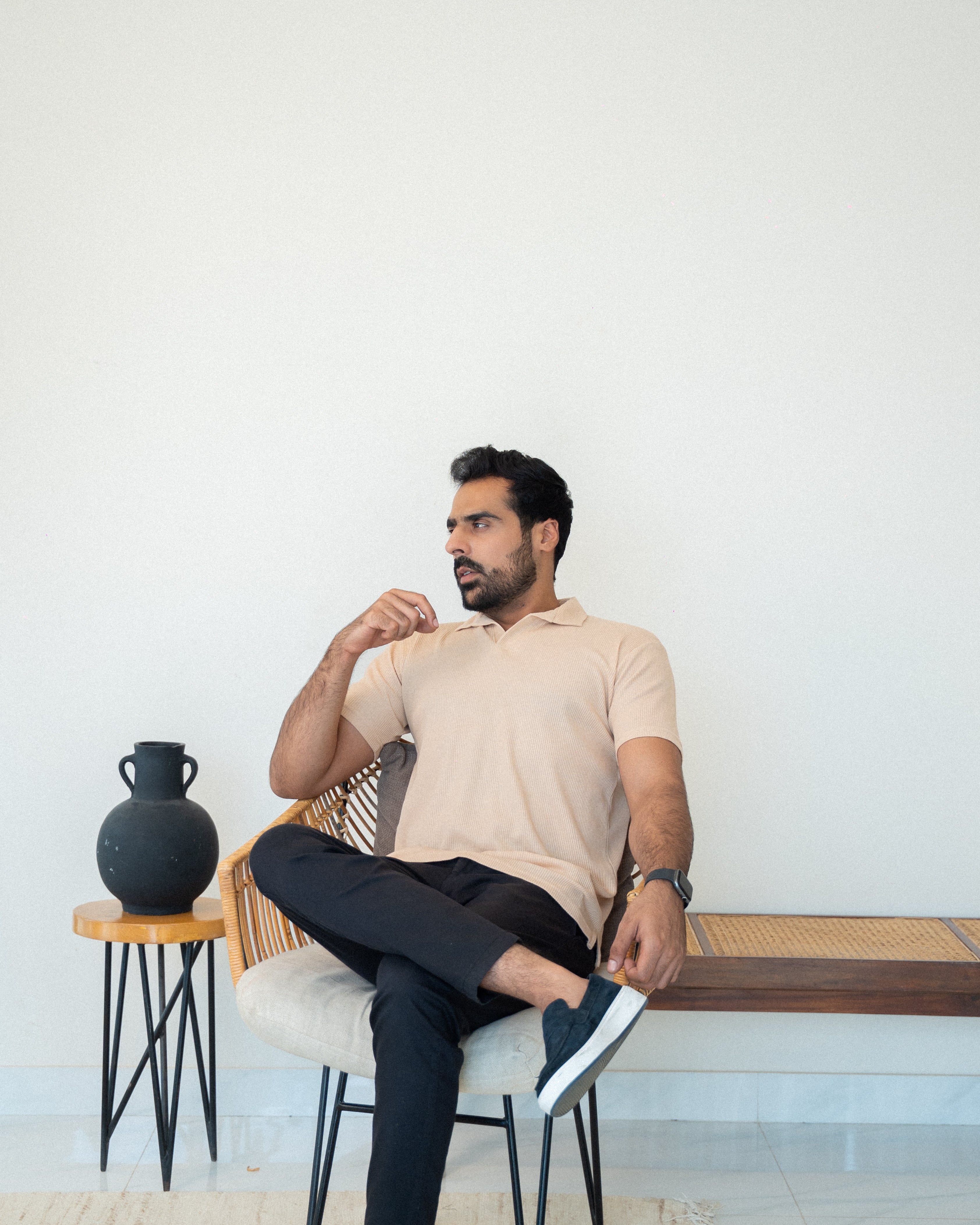 The Khaki Slim Fit Polo